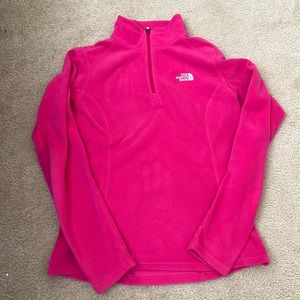 The North Face 1/4 zip fleece